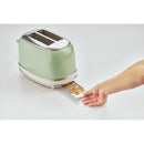 Ariete, Vintage Toaster, 2 Slices, Green