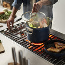 Joseph Joseph, Space Folding Handle Ceramic Non-stick 25cm Blue Stock Pot & Lid