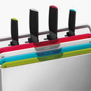 Joseph Joseph, Folio™ Icon Plus Multicolour 8-piece Knife & Chopping Board Set