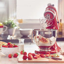 KitchenAid, Artisan Series 4.8 L Tilt-Head Stand Mixer – Empire Red + Free Cook Book