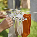 Joseph Joseph, Petal™ 22-piece Quick-grip Ecru Drying Hanger