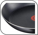 Tefal, Super Cook 9 pieces Cookware Set, Black