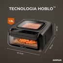 G3 Ferrari, Krispy G10225 Pizza Oven and Air Fryer, Multifunctional, 2100 W, 13 Litres