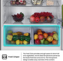 Hisense, Two Door Top-mount 635L Freezer Fridge