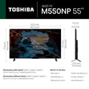 Toshiba, 55 Inches 4K Ultra HD Smart QLED Google TV