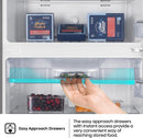 Hisense, Two Door Top-mount 635L Freezer Fridge