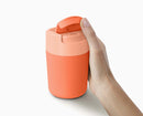Joseph Joseph, Sipp™ Coral Travel Mug with Hygienic Lid 340ml