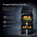 Nutricook, AFDS330 Duo Stack Air Fryer Pro 9 6L ( 2 x 4 8L ) 2700W