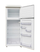 Campomatic, Top Mount Defrost 244L Fridge, Black