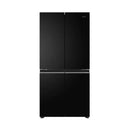 Haier, HRF-580TDBG Refrigerator No Frost, 4 Doors, Twin Inverter, Black Glass