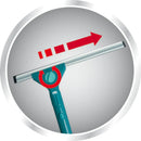 Leifheit, 55238 Window wiper wet&dry w. tels.