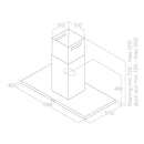 Elica, Hood Island Thin 120cm Inox