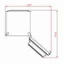 Teka, No Frost Larder Freezer with Reversible Door. 185x60 cm