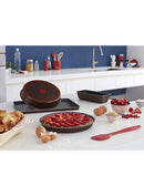 Tefal, Perfectbake 30Cm Fluted Tart Mold, Aluminum Non-Stick