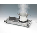 Ariete, 994 Stainless Steel Double Electric Cooking Plate 2500W