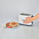 Ariete, Qubi Toaster With Pliers, 760 Watts, White