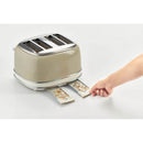 Ariete, 156 Vintage Toaster 4 Slices 1630W, Beige