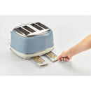 Ariete, 156 Vintage Toaster 4 Slices 1630W, Blue