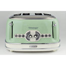 Ariete, 156 Vintage Toaster 4 Slices 1630W, Green