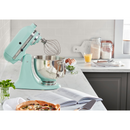 KitchenAid, Ironic Stand Mixer, Ice Blue + 3 L Bowl + Flex edge Beater+ 3 L Bowl + Flex edge Beater