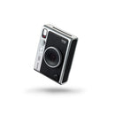 Fujifilm Instax Mini Evo – Hybrid Instant Camera, Black