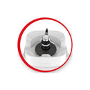Moulinex, Genuine Countertop Blender, 1.75 Liter, 500 Watt, White