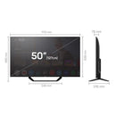 Tesla, TV Series 6 - 43" E655 4K UHD Smart OS Google TV, Black