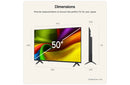 LG, 50 inch 4K HDR Smart LED TV