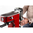 Ariete, Moderna Metal Espresso Maker , 15 Bar, 1300w, Red