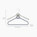 Joseph Joseph, Orderly™ Set of 2 Ecru Long Garment Hangers