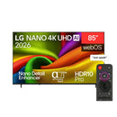 LG, 85” NANO 4K AI NU85 Smart TV 2026