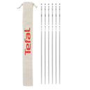 Tefal, XL Stainless Steel 6 Skewers with Cotton Pouch 40cm