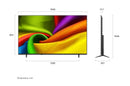 LG, 75 inch NANO 4K UHD AI NU85 Smart TV 2026