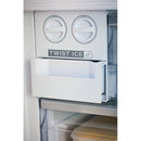 Whirlpool, Fridge Bottom Mount, no Forst, Inox, Twist icemaker -W84BE