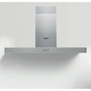 Whirlpool, Wall Mounted Cooker Hood: 90cm - WHBS 95 LM X