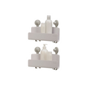 Joseph Joseph, EasyStore 2-piece Corner Shower Shelf Set